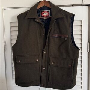 Australian Outback Wool Insulated Utility Vest Made in Canada